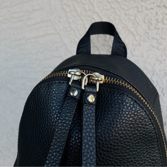 MARC JACOBS Black Pebbled Leather Mini Backpack Everyday Explorer Backpack Bag - Picture 8 of 17